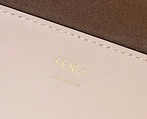 Fendi 8266S Sunshine Medium Bag 8BH386 Pink leather shopper - Default Title - View 7