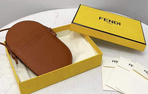 Fendi 8526 Phone Shoulder Bag Brown - Default Title - View 3