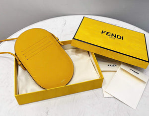 Fendi 8526 Phone Shoulder Bag Yellow - Default Title - View 3