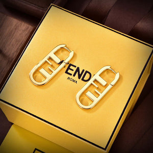 Fendi 8AH290 Earring O¡¯Lock Earrings Gold-coloured earrings - Default Title - View 3