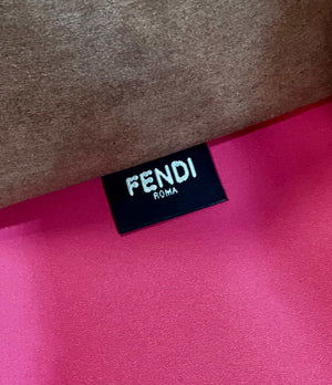 Fendi 8BH386 Sunshine Medium Bag Rose Red leather shopper 8266S - Default Title - View 6