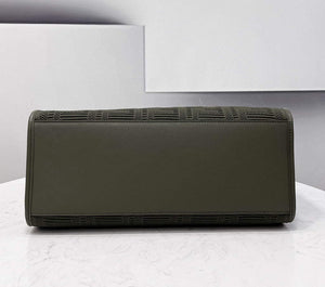 Fendi 8BH386 Sunshine Medium Fendi Tote Bag 8258 Green - Default Title - View 4