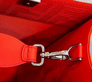 Fendi 8BH386 Sunshine Medium Fendi Tote Bag 8258 Orange Red - Default Title - View 5
