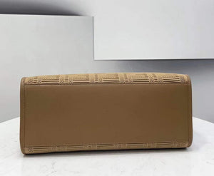 Fendi 8BH386 Sunshine Medium Fendi Tote Bag 8258 Tan - Default Title - View 4