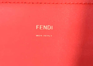 Fendi 8BH386 Sunshine Medium Fuchsia Leather Shopper Bag 8535 Multicolour - Default Title - View 8