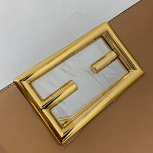 Fendi 8BH391 Fendi way Medium Apricot Leather bag - Default Title - View 5