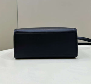 Fendi 8BH394 Fendi Sunshine Small Black leather shopper - Default Title - View 4