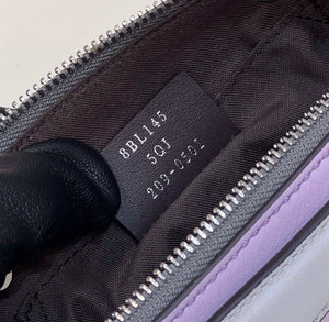 Fendi 8BL145 By The Way Mini Purple leather small Boston bag - Default Title - View 7