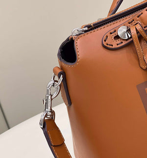 Fendi 8BL146 By The Way Medium Brown leather Boston bag - Default Title - View 7