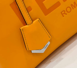 Fendi 8BL146 By The Way Medium Orange leather Boston bag - Default Title - View 6