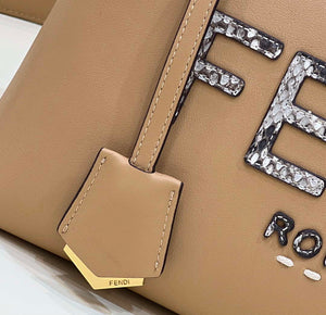 Fendi 8BL146 By The Way Medium Apricot leather Boston bag - Default Title - View 5