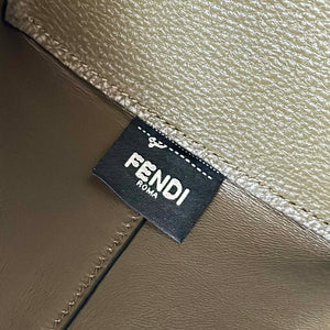 Fendi 8BL155 By The Way Selleria Medium Dark green Selleria bag with 192 hand-sewn stitches 8668 - Default Title - View 8