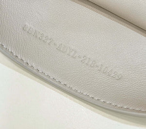 Fendi 8BN321 Peekaboo ISeeU Medium White Selleria bag with 646 hand-sewn topstitches 80133 - Default Title - View 8