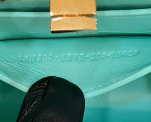 Fendi 8BN335 Peekaboo ISeeU Petite Lake Blue Padded Nappa Leather Bag - Default Title - View 8