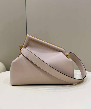 Fendi 8BP127 FENDI FIRST Medium Light Pink leather bag - Default Title - View 3