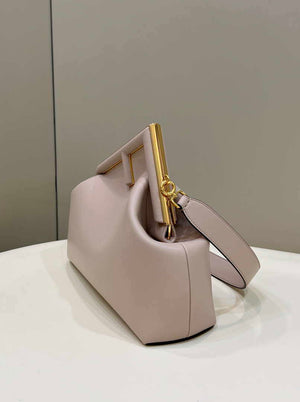 Fendi 8BP127 FENDI FIRST Medium Light Pink leather bag - Default Title - View 4