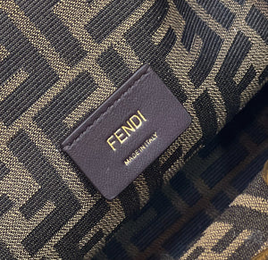 Fendi 8BP127 FENDI FIRST Medium Natural python leather bag - Default Title - View 7