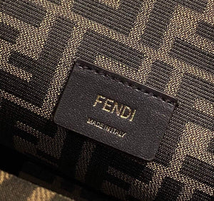 Fendi 8BP127 FENDI FIRST Medium Tan leather bag - luxibagsmall