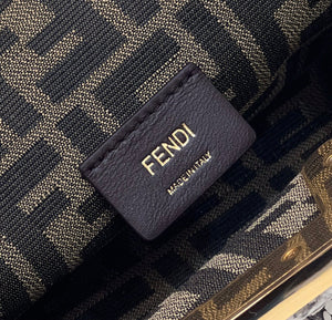 Fendi 8BP129 FENDI FIRST Small Natural python leather bag - Default Title - View 7