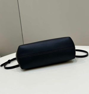 Fendi 8BP129 First Small Fuchsia leather and python leather bag 80043M Black - Default Title - View 4