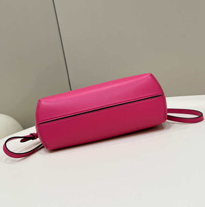 Fendi 8BP129 First Small Fuchsia leather bag 80018M Rose Red - Default Title - View 4