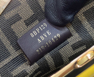 Fendi 8BP129 First Small Fuchsia leather bag 80018M Yellow - Default Title - View 8