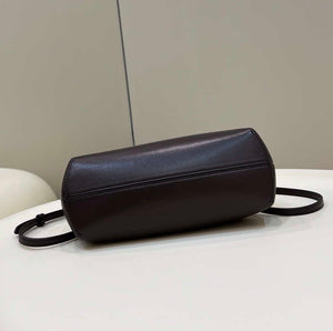 Fendi 8BP129 First Small Fuchsia leather bag 80018M Dark Brown - Default Title - View 5