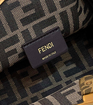 Fendi 8BP129 First Small Pink braided leather bag 80103 - Default Title - View 7
