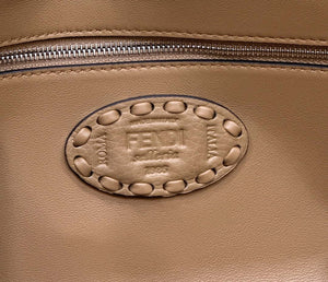 Fendi 8BR600 Baguette Apricot Selleria bag with Oversized Topstitching 8610 - Default Title - View 6