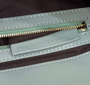 Fendi 8BR600 Baguette Medium Lake Blue leather 0135M bag - Default Title - View 8