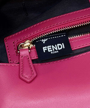 Fendi 8BR600 Baguette Medium Rose Red leather 0135M bag - Default Title - View 7