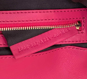 Fendi 8BR600 Baguette Medium Rose Red leather 0135M bag - Default Title - View 8