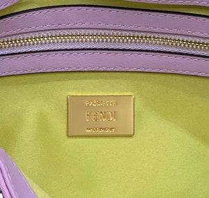 Fendi 8BR600 Medium Baguette Beads Purple leather Bag 8599 - Default Title - View 6
