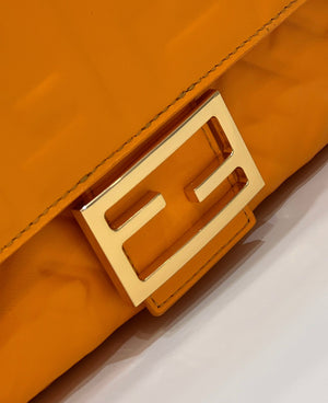 Fendi 8BR771 Baguette Large Orange leather 0135 bag - Default Title - View 5
