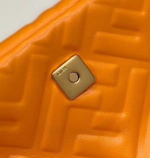 Fendi 8BR771 Baguette Large Orange leather 0135 bag - Default Title - View 7