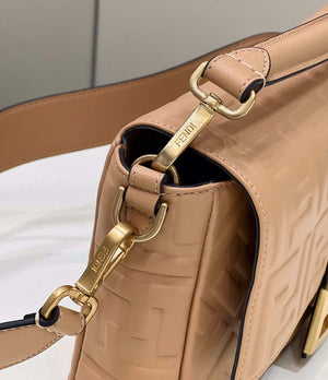Fendi 8BR771 Baguette Tan leather bag - Default Title - View 6