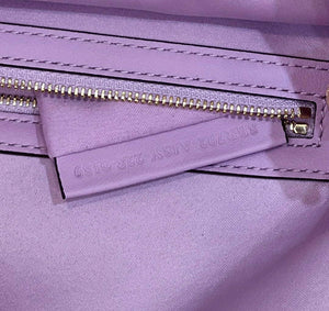 Fendi 8BR792 Medium Baguette 1997 Purple Satin Bag with Sequins 8528 - Default Title - View 8