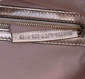 Fendi 8BR792 Medium Baguette 1997 Rose Red Satin Bag with Sequins 8528 - Default Title - View 3