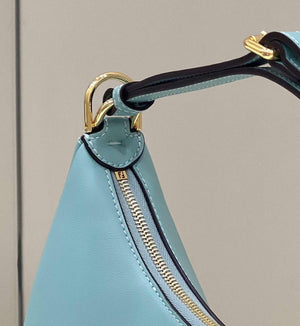 Fendi 8BR798 Fendigraphy Small 80056M Blue leather Bag - Default Title - View 6