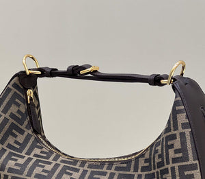 Fendi 8BR798 Fendigraphy Medium 80056L Brown leather Bag - Default Title - View 5