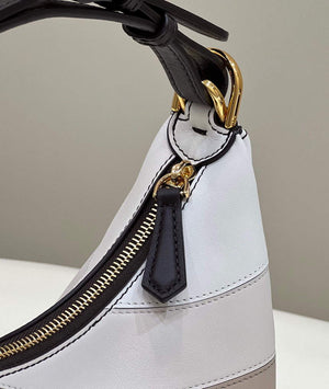 Fendi 8BR798 Fendigraphy Small 80056M wihte and Grey Multicolor leather Bag - Default Title - View 5