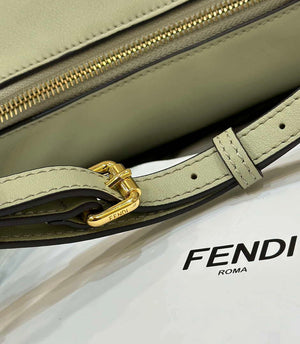 Fendi 8BR798 Fendigraphy Small Green leather bag 80056M - Default Title - View 5