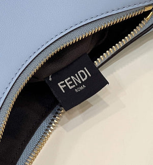 Fendi 8BR798 Fendigraphy Small Light blue leather bag - Default Title - View 7