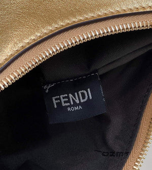 Fendi 8BR798 Fendigraphy Small Gold leather bag - Default Title - View 6