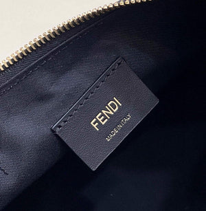 Fendi 8BR798 Fendigraphy Small White leather bag 80056M Black - Default Title - View 5
