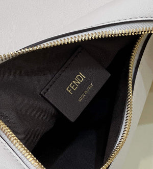 Fendi 8BR799 Fendigraphy Medium White laminated leather bag - Default Title - View 6