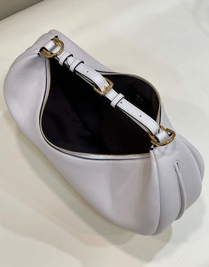 Fendi 8BR799 Fendigraphy Medium White laminated leather bag - Default Title - View 9