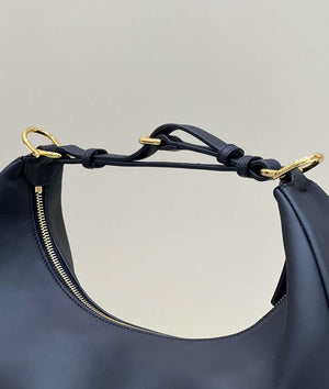 Fendi 8BR799 Fendigraphy Medium Black laminated leather bag - Default Title - View 5