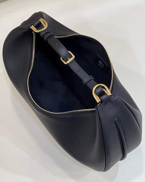 Fendi 8BR799 Fendigraphy Medium Black laminated leather bag - Default Title - View 9