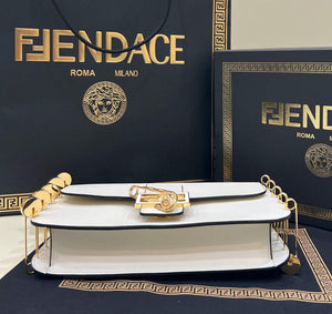 Fendi 8BR801 Baguette Brooch Bag White - Default Title - View 4